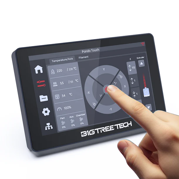 BIGTREETECH Panda Touch V1.0 - 5 Inch Touch Screen with Multi-Printer, Wireless Control For Bambu Lab X1, P1 and A1 Printers - Check firmware compatibility before purchase